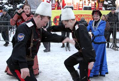 Первый блин с семгой