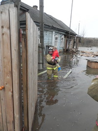 Наводнение в посёлке Борисоглебский