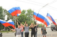 Поболеем за наших изо всех сил!