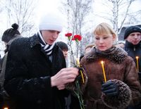 Памяти погибших в Домодедово