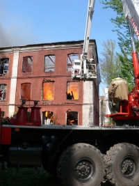 Пожар на улице Калмыковых