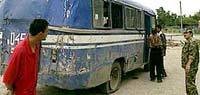 В Грозном вновь взорван пассажирский автобус